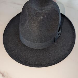 Classic Black Fedora Hat